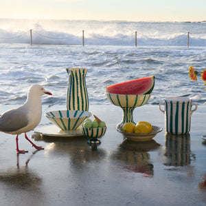 Lido Ceramic Serving Bowl - Puglia, Italy