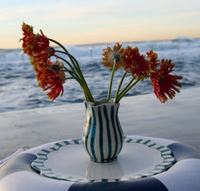 Load image into Gallery viewer, Lido Piccolo Vase, Sea Green - Puglia, Italy