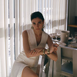 LO X ALEX AND TRAHANAS Small Chifferi Cuff, Brass