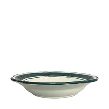 Load image into Gallery viewer, Pranzo Ceramic Pasta Bowl, Green - Puglia, Italy