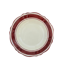 Load image into Gallery viewer, Pranzo Ceramic Pasta Bowl, Burgundy - Puglia, Italy