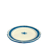 Palma Ceramic Main Plate 25cm, Blue