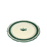 Palma Ceramic Main Plate 25cm, Sea Green