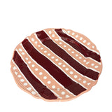 Roseo Ceramic Scalloped Serving Plate