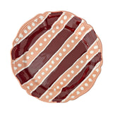 Roseo Ceramic Scalloped Serving Plate