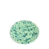 Schizzato Ceramic Dessert & Side Plate, Mint