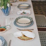 Lido Ceramic Main Plate 28cm, Blue