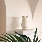 Lido Small Vase, Crema