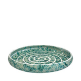 Conchiglia Ceramic Serving Bowl, Mint