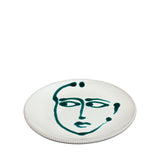 Ceramic Dessert & Side Face Plate, Bianco