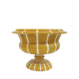 Grande Ceramic Pedestal Champagne Urn, Honey