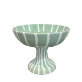 Lido Ceramic Fruit Bowl Stand, Mint