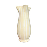 Lido Pinch Vase, Crema