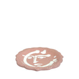 Piccolo Face Ceramic Side Plate, Pink