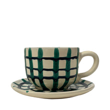Load image into Gallery viewer, ALEX AND TRAHANAS X THE THINKING TRAVELLER Ceramic Tea and Coffee Cup - Puglia, Italy