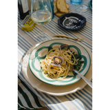 Eliá Ceramic Pasta Bowl, Sea Green