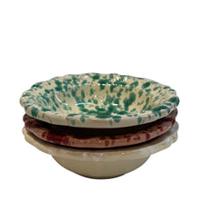 Load image into Gallery viewer, Schizzato Ceramic Scalloped Bowls, Set of 3 - Puglia, Italy