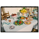 Frutti Ceramic Serving Bowl, Green & Yellow