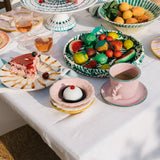 Dolce Ceramic Scalloped Bowls, Set of 3