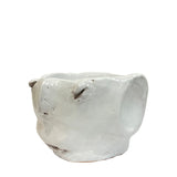 Ceramic Head Sculpture, White, Puglia, Italy - Bettino