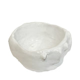Ceramic Head Sculpture, White, Puglia, Italy - Rafaelle