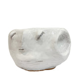 Ceramic Head Sculpture, White, Puglia, Italy - Rafaelle