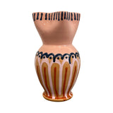 Rosa Ceramic Double Pinch Vase