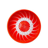 Sun Ceramic Bowl, Red