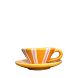 Altea Espresso Cup and Saucer, Apricot