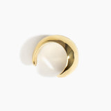 LO X ALEX AND TRAHANAS Chifferi Ring, Brass