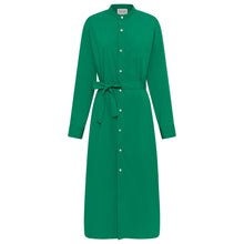 Load image into Gallery viewer, Alconasser Shirt Dress with tie, Sea Green - EDIZIONE SPECIALE