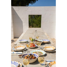 Load image into Gallery viewer, Sole ceramic main plate, Sky Blue - Puglia, Italy