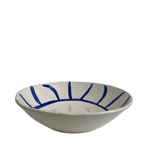 Apulian Sun ceramic bowl, Blue - Puglia, Italy