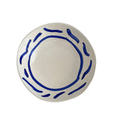 Apulian Waves Bowl, Blue