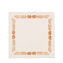Load image into Gallery viewer, Hand printed napkins, tan, set of 4 - Emilia-Romagna, Italy