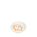 Small Oval Face Aperitivo Plate, Tan