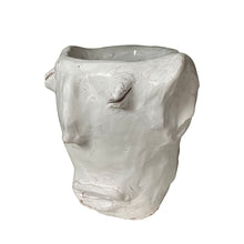 Load image into Gallery viewer, Ceramic Head Sculpture, White, Puglia, Italy - Gabriele