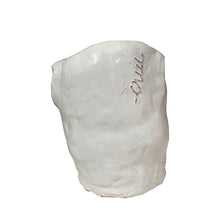 Load image into Gallery viewer, Ceramic Head Sculpture, White, Puglia, Italy - Emeliano