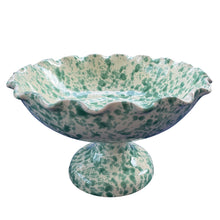 Load image into Gallery viewer, Sea Foam Ceramic Fruit Bowl Stand - Puglia, Italy