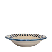 Load image into Gallery viewer, Lido Ceramic Pasta Bowl, blue - Puglia, Italy