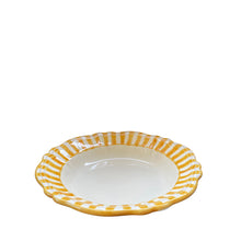 Load image into Gallery viewer, Lido Ceramic Pasta Bowl, yellow - Puglia, Italy