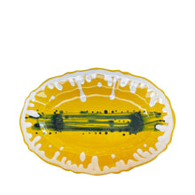 Load image into Gallery viewer, Splash Ceramic Oval Platter - Puglia, Italy