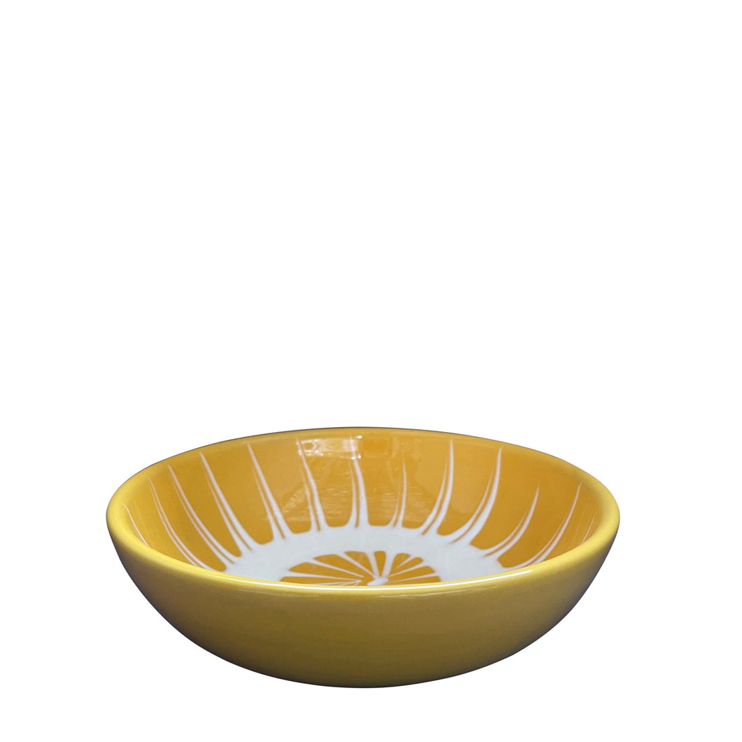 Sun Ceramic Bowl, Yellow - Puglia, Italy