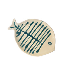 Load image into Gallery viewer, Ceramic fish plate, baltic blue - Puglia, Italy