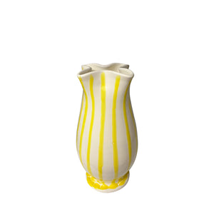 Lido Small Vase, Bright Yellow - Puglia, Italy