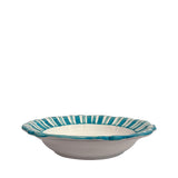Molto Stripe Pasta Bowl, Baltic Blue
