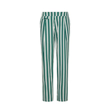 Load image into Gallery viewer, Agnelli lounge pant, green stripe