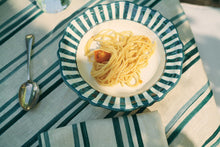 Load image into Gallery viewer, Lido Ceramic Pasta bowl, Sea Green - Puglia, Italy