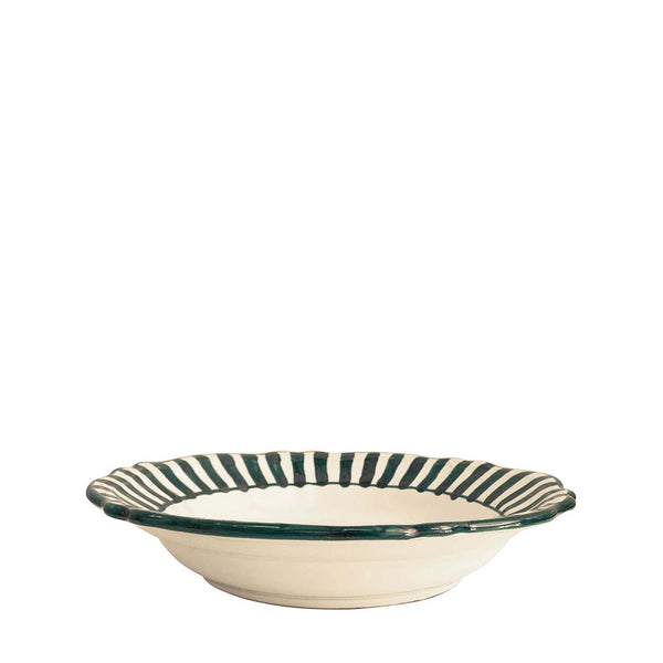 Lido Ceramic Pasta bowl, Sea Green - Puglia, Italy