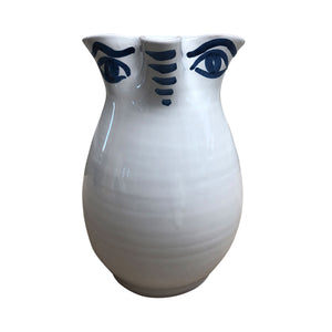 Ceramic Apulian Eyes Water Jug, 2LT